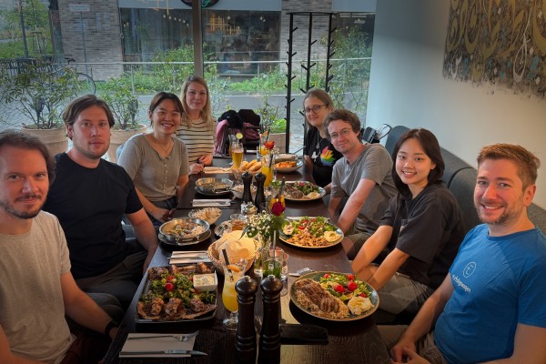 Team welcome lunch