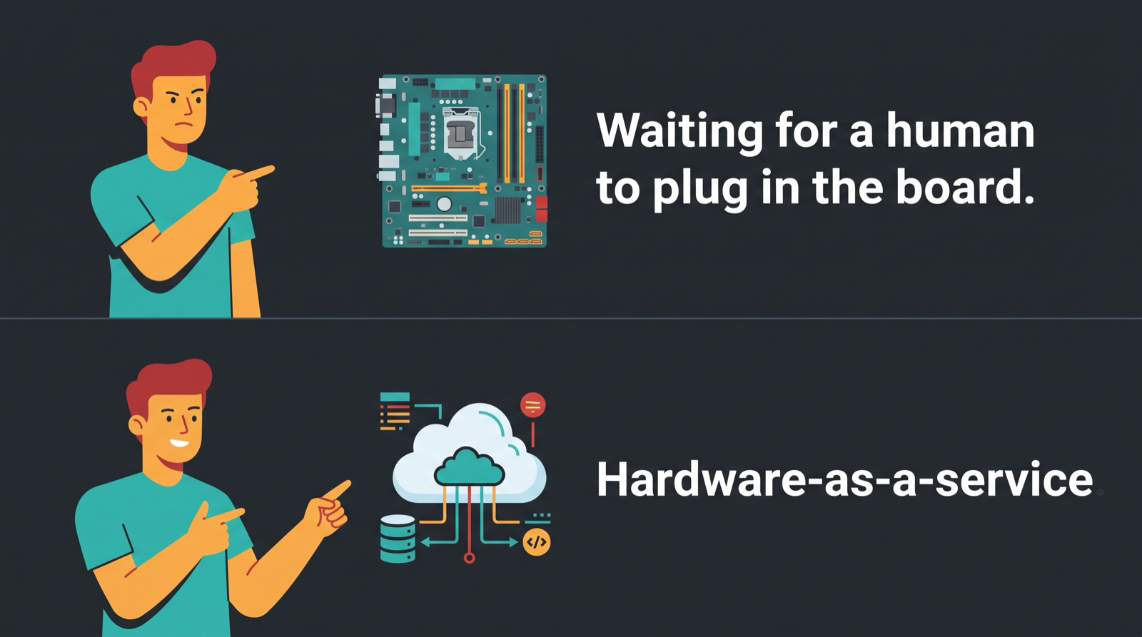 The empty hardware slot