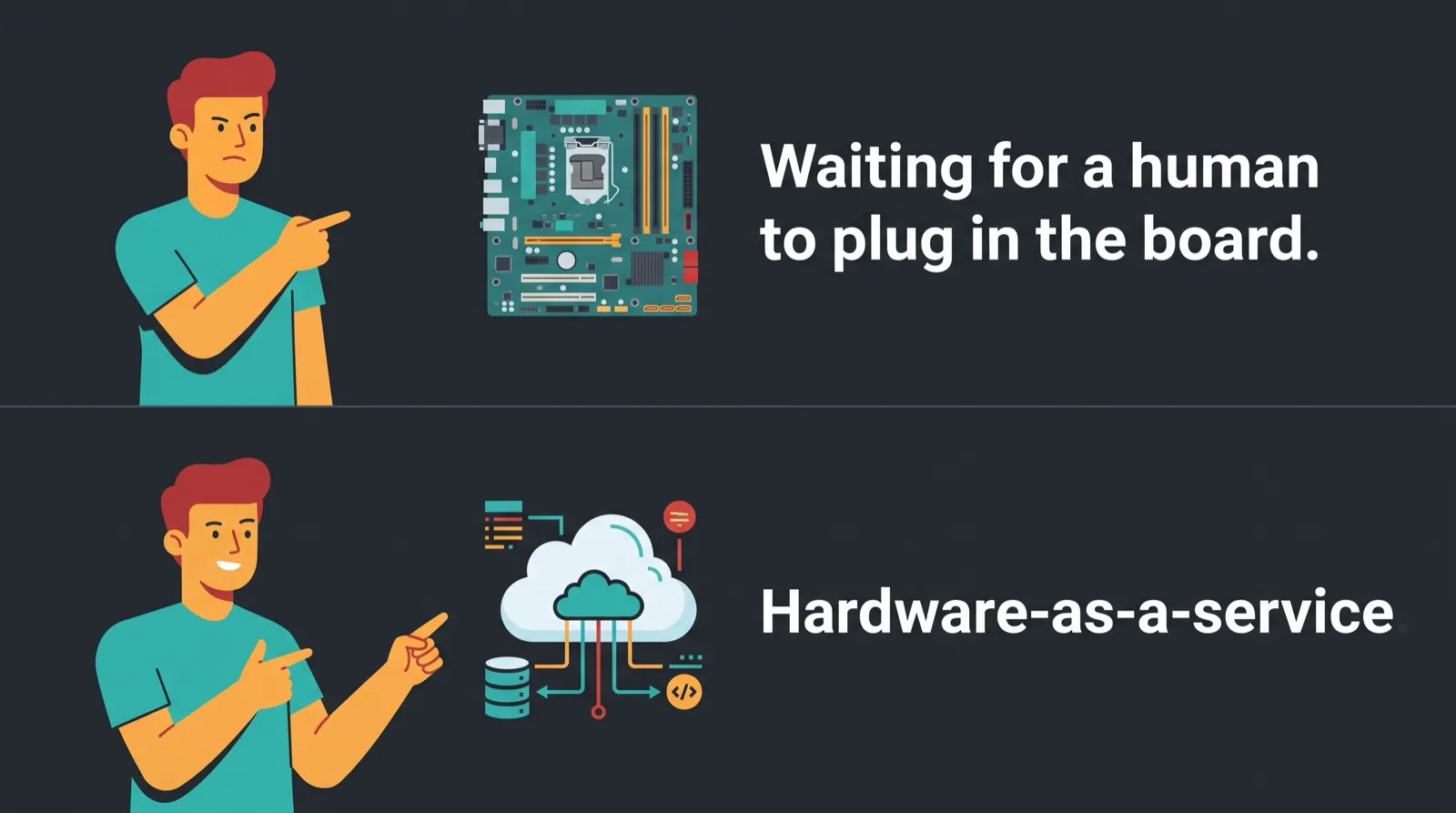The empty hardware slot